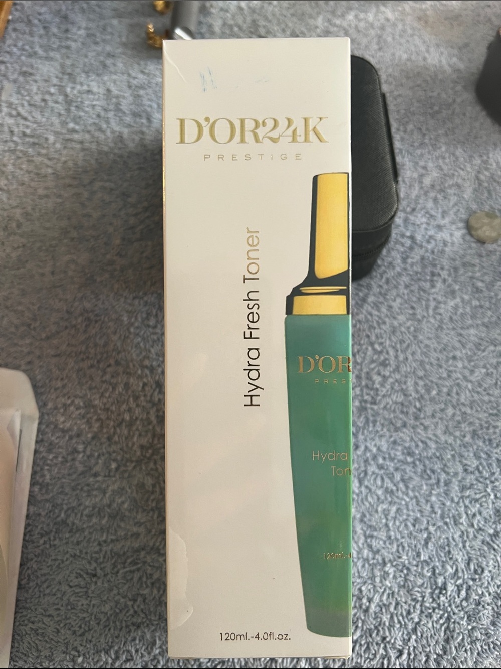D'Or Skincare Hydra Fresh Toner — Green and Gold